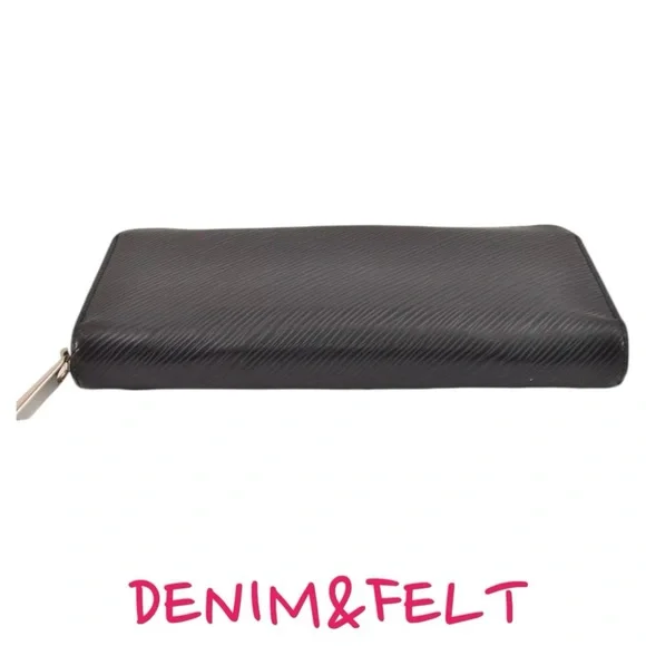 🩷Louis Vuitton Black/Pink Epi Zippy Long Wallet/Purse |PRELOVED | RARE!!🩷🖤🩷 - Picture 10 of 16